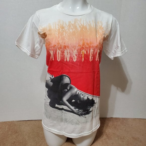 Rihanna shirt Small The Monster Tour 2014 concert graphic band merch Riri - Picture 1 of 7
